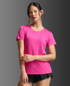 Light Speed Tech Tee - FUCHSIA/FUCHSIA REFLECTIVE
