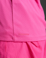 Light Speed Tech Singlet, Fuchsia/Fuchsia Reflective