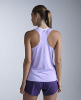 Light Speed Tech Singlet, Lavender/Lavender Reflective
