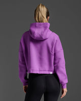 Form Spliced Crop Hoodie