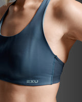 Form Strappy Low Impact Bra, Dark Sage Glass/Dark Sage