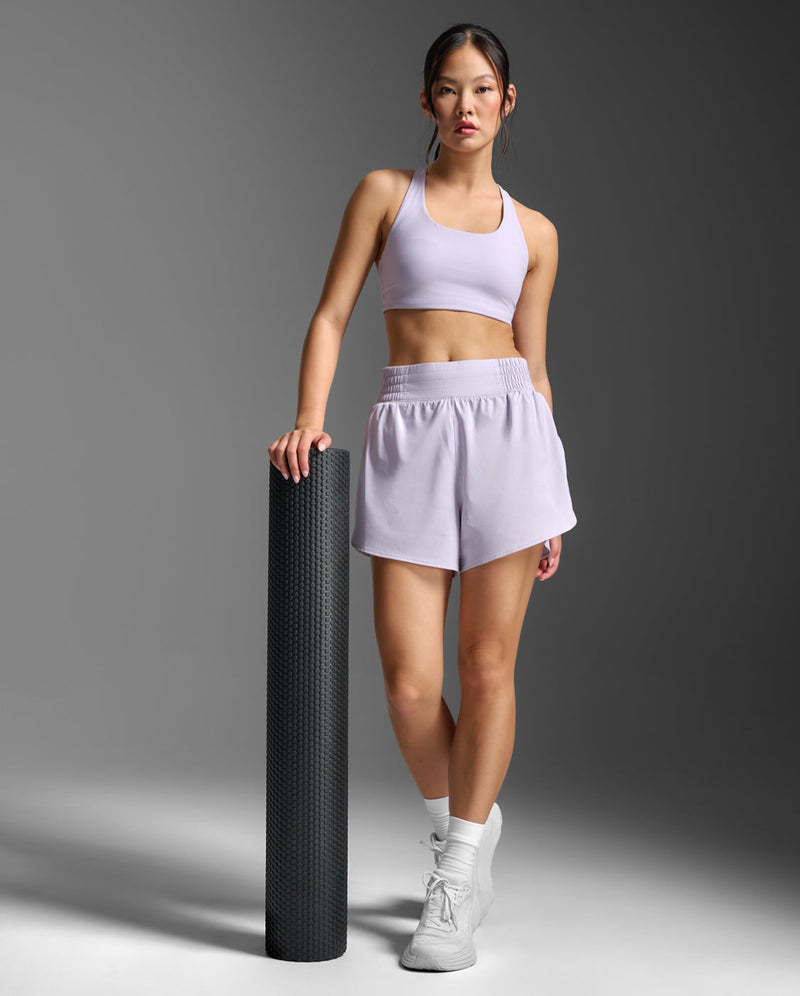 Form Strappy Low Impact Bra, Virtual Violet/Virtual Violet