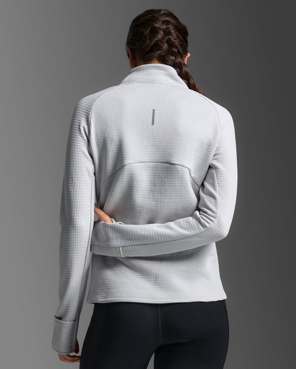 Ignition Haptic 1/4 Zip, Harbor Mist/Silver Reflective