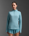 Ignition Haptic 1/4 Zip - RETRO BLUE/RETRO BLUE REFLECTIVE