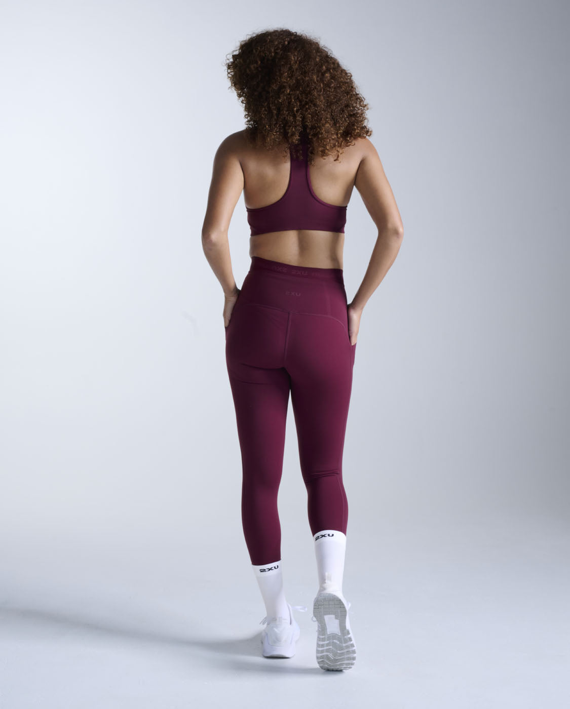 Form Racerback Medium Impact Bra, Amaretto/Amaretto