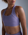 Form Racerback Medium Impact Bra - DUSTED GRAPE/DUSTED GRAPE