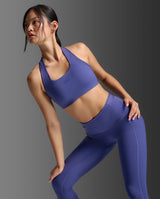 Form Racerback Medium Impact Bra, Future Dusk/Future Dusk