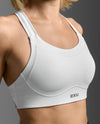 Light Speed High Impact Bra - WHITE/SILVER REFLECTIVE