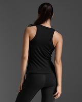 Fluid Modal Ribbed Tank, Black/White