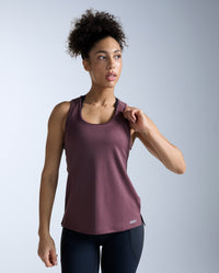 Aero Singlet, Currant/Silver Reflective