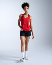 Aero Singlet, Red Blaze/Red Blaze Reflective