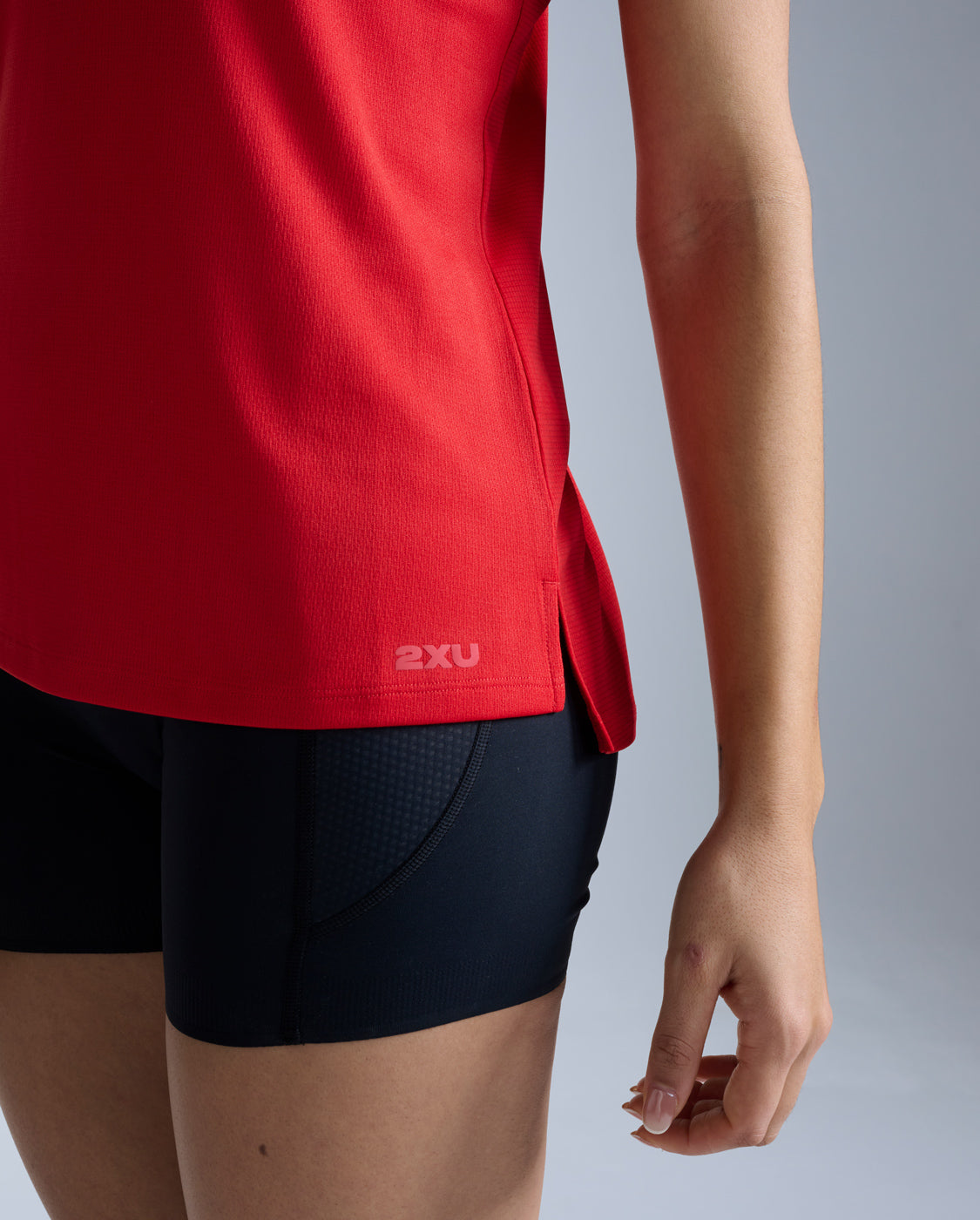 Aero Singlet, Red Blaze/Red Blaze Reflective
