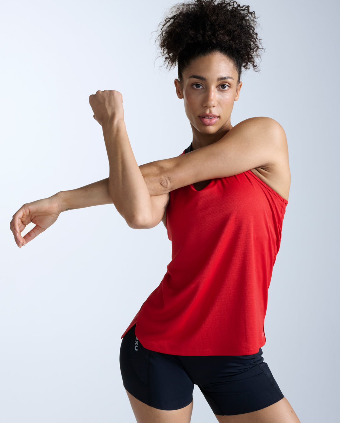 Aero Singlet, Red Blaze/Red Blaze Reflective