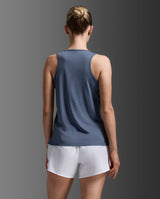 Aero Mesh Singlet, Indigo/Indigo Reflective