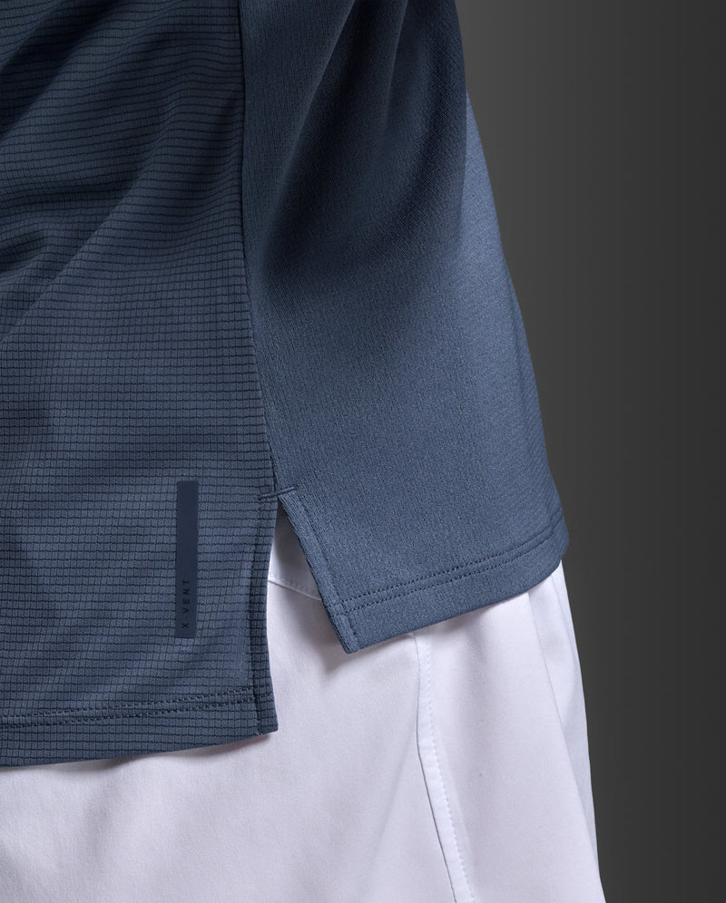 Aero Mesh Singlet, Indigo/Indigo Reflective