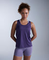 Aero Mesh Singlet - VELVET PURPLE/PURPLE REFLECTIVE