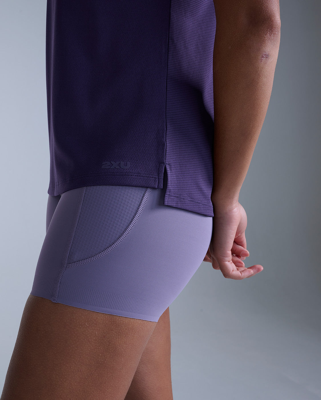 Aero Mesh Singlet, Velvet Purple/Purple Reflective