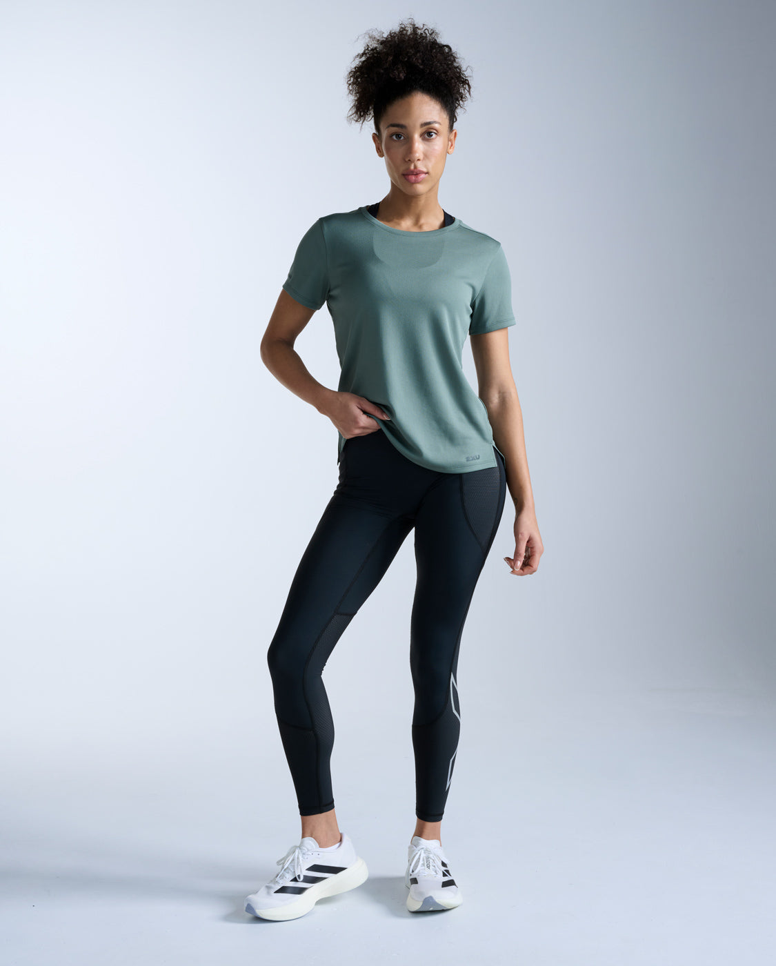 Aero Tee, Olive Leaf/Olive Leaf Reflective