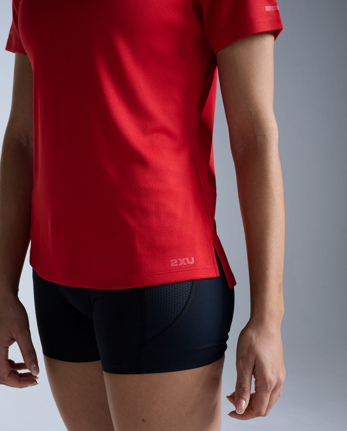 Aero Tee, Red Blaze/Red Blaze Reflective