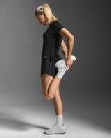 Aero Mesh Tee, Black/Silver Reflective