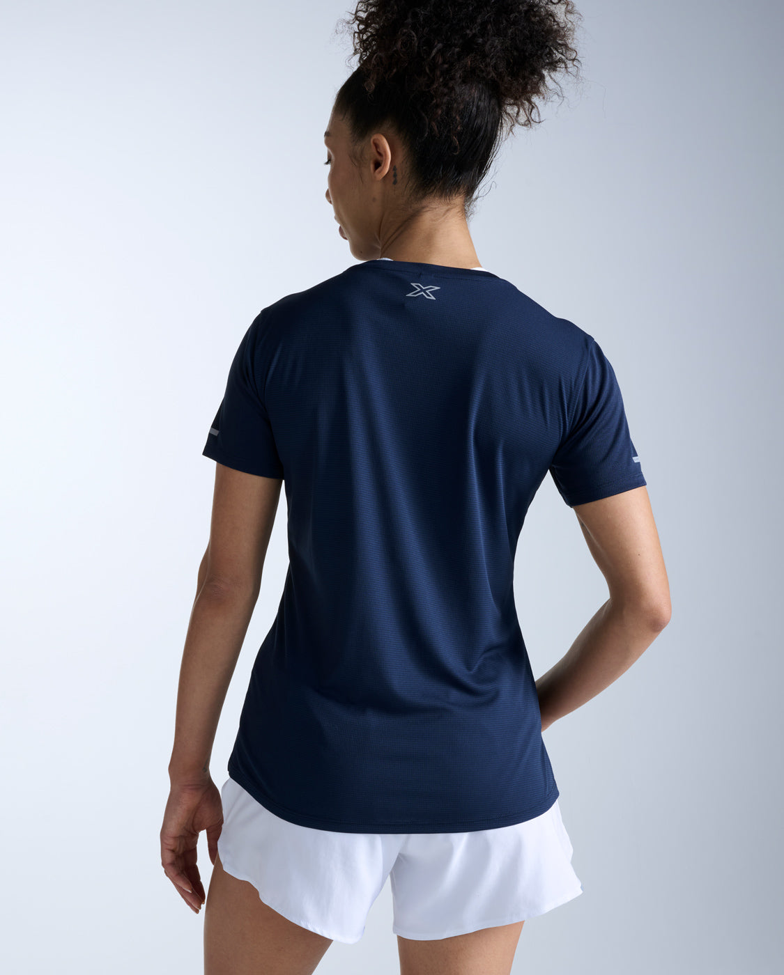Aero Tee, Midnight/Silver Reflective