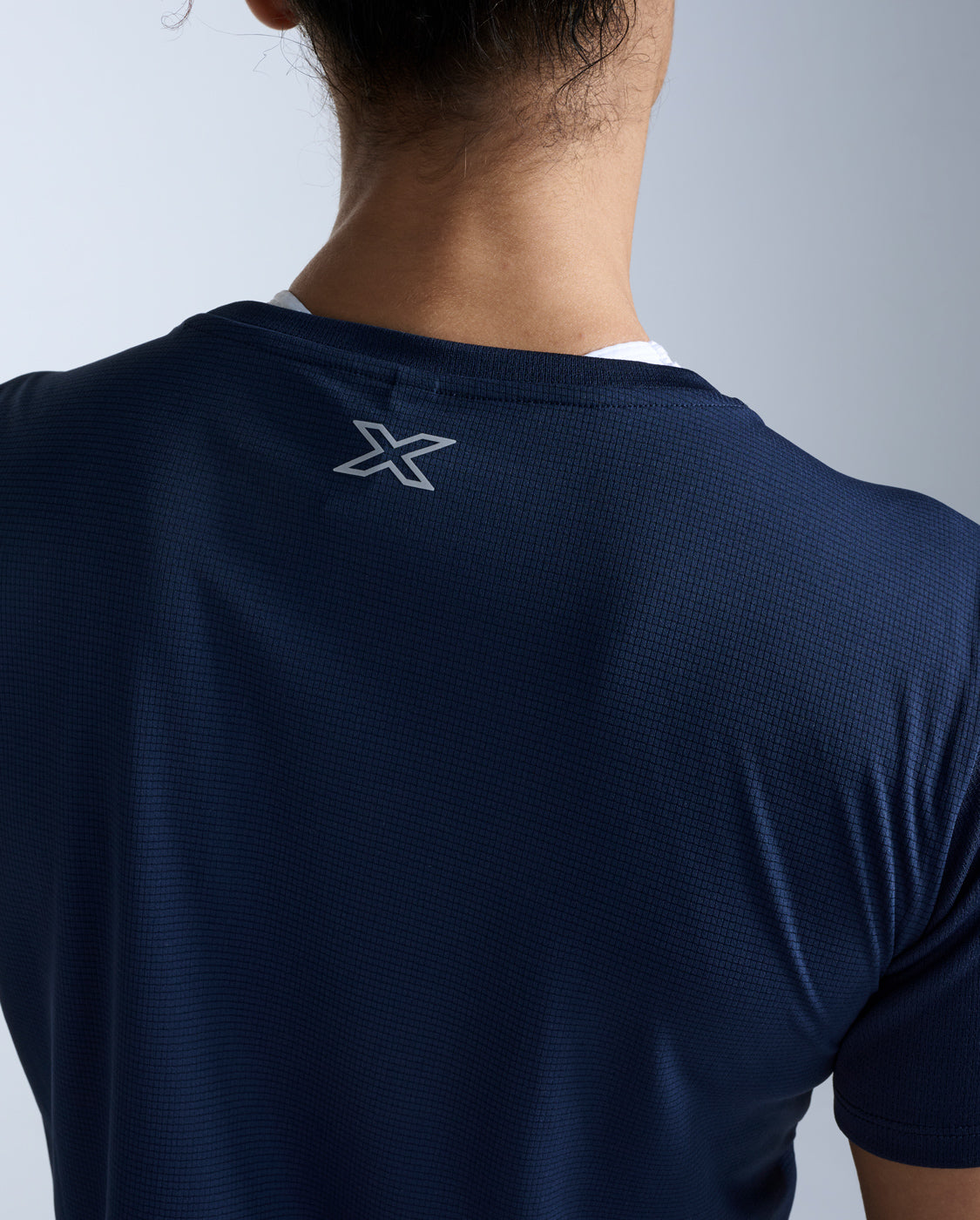 Aero Tee, Midnight/Silver Reflective