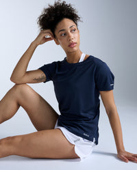 Aero Tee, Midnight/Silver Reflective
