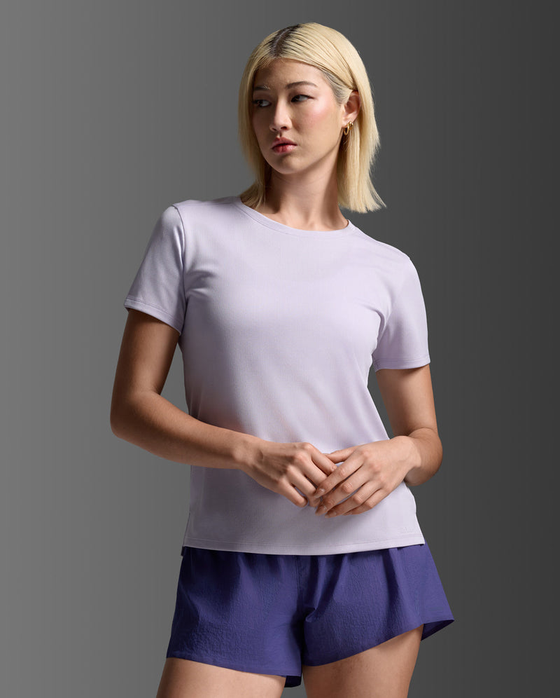 Aero Mesh Tee, Virtual Violet/Violet Reflective