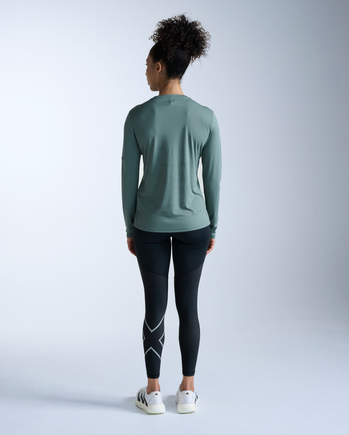 Aero Long Sleeve, Olive Leaf/Olive Leaf Reflective