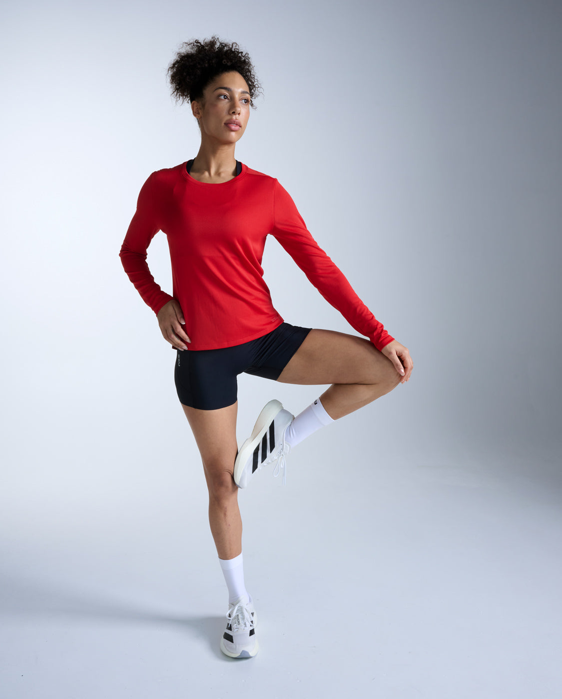 Aero Long Sleeve, Red Blaze/Red Blaze Reflective