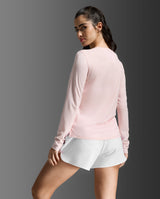 Aero Mesh Long Sleeve, Pink Frost/Pink Frost Reflective