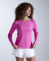 Aero Mesh Long Sleeve, Rose Violet/Rose Reflective
