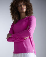 Aero Mesh Long Sleeve, Rose Violet/Rose Reflective
