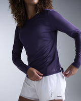 Aero Mesh Long Sleeve, Velvet Purple/Purple Reflective