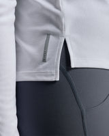 Aero Mesh Long Sleeve, White/Silver Reflective
