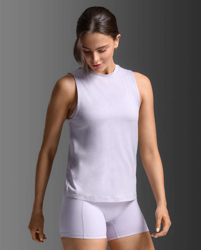 Form Soft Jersey Tank, Virtual Violet/Virtual Violet