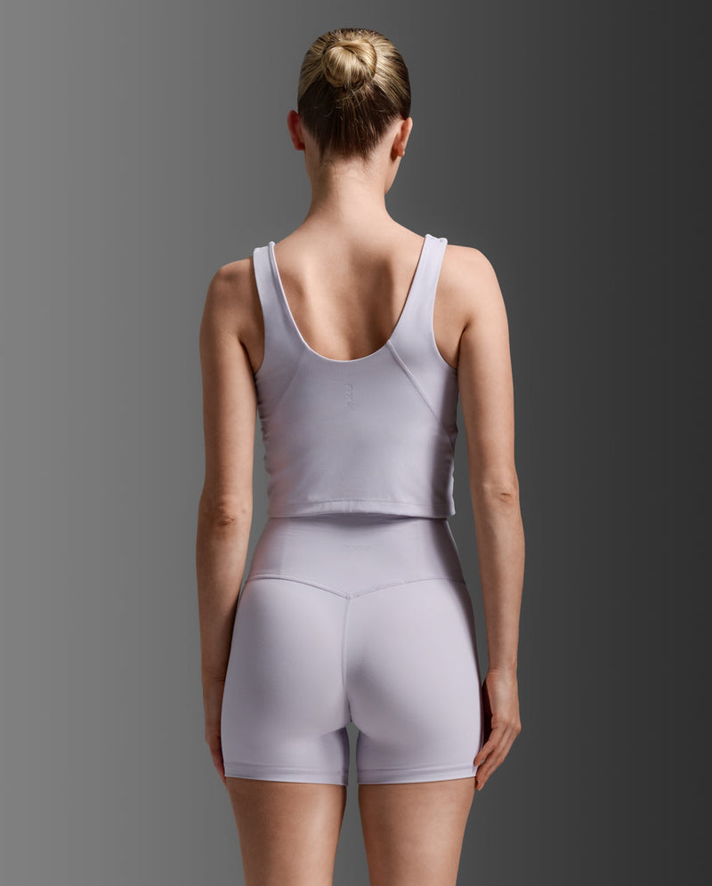 Fluid Longline Bra, Virtual Violet/Virtual Violet