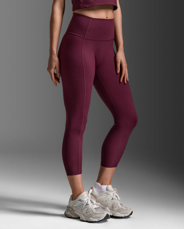 Fluid Hi-Rise 7/8 Tights, Amaretto/Amaretto