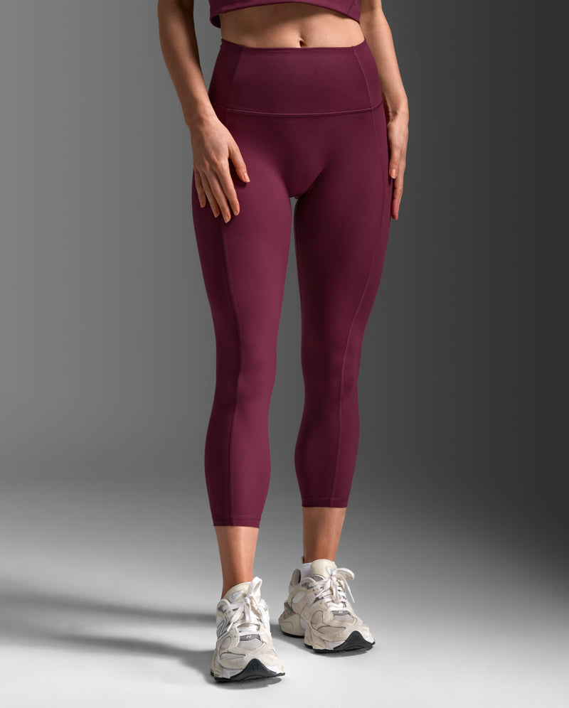 Fluid Hi-Rise 7/8 Tights, Amaretto/Amaretto