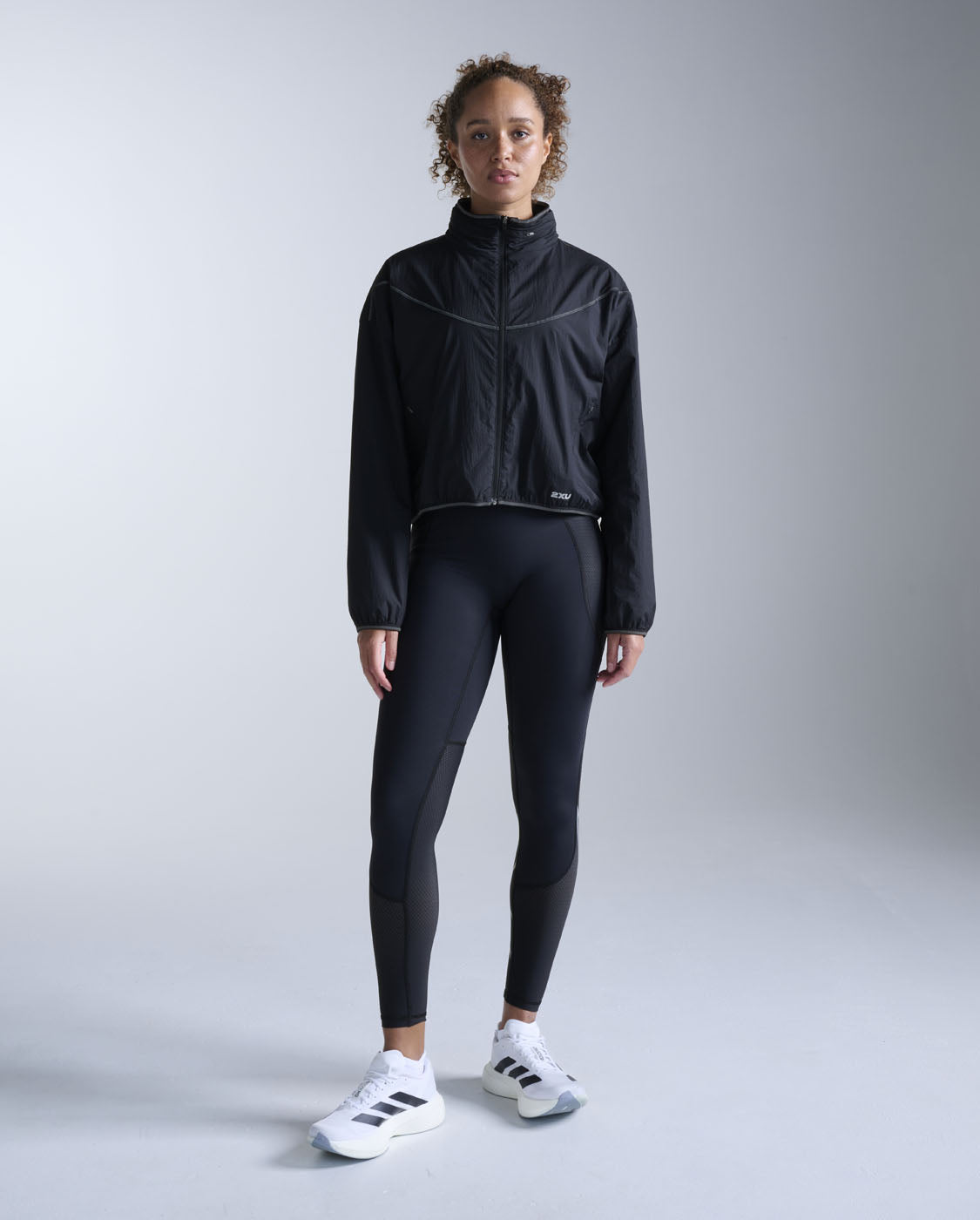 Aero Sheer Bomber, Black/Silver Reflective