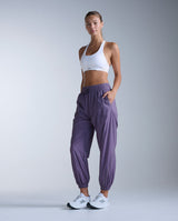 Aero Oversized Jogger, Dusted Grape/Silver Reflective