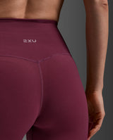 Fluid Hi-Rise Tights, Amaretto/Amaretto