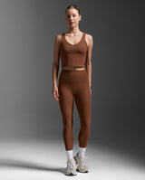 Fluid Hi-Rise Tights, Sepia/Sepia