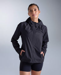 Ignition Shield Waterproof Jacket, Black/Silver Reflective