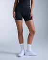 Fluid Hi-Rise 5 Inch Shorts - BLACK/BLACK