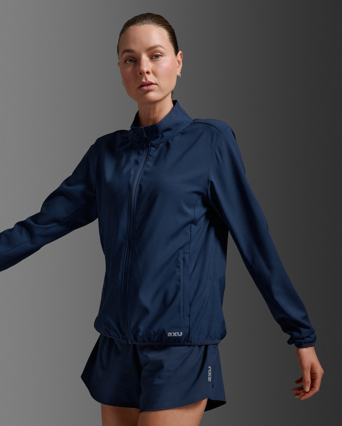 Aero Jacket, Midnight/Silver Reflective