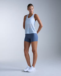 Relight Racerback Singlet, Halogen/White
