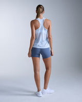 Relight Racerback Singlet, Halogen/White