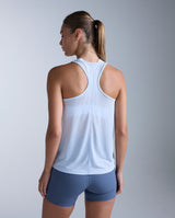 Relight Racerback Singlet, Halogen/White