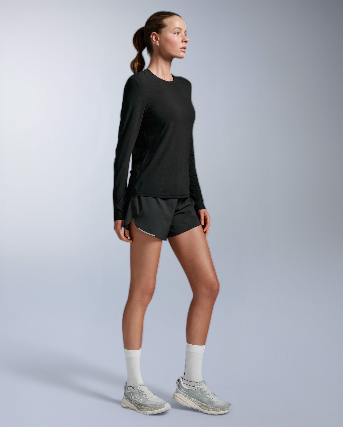 Ignition Wool Long Sleeve, Black/Black